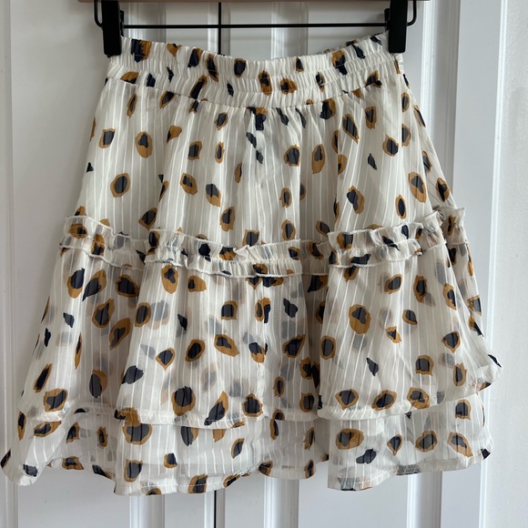 Princess Polly Worton Mini Skirt White Size 2 - Picture 4 of 13